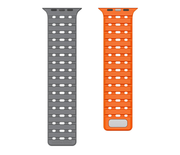 Mobile Origin Magnetic Strapgrey/orange Apple Watch 49mm/46mm/45mm/44mm - 1504103 - zdjęcie 3